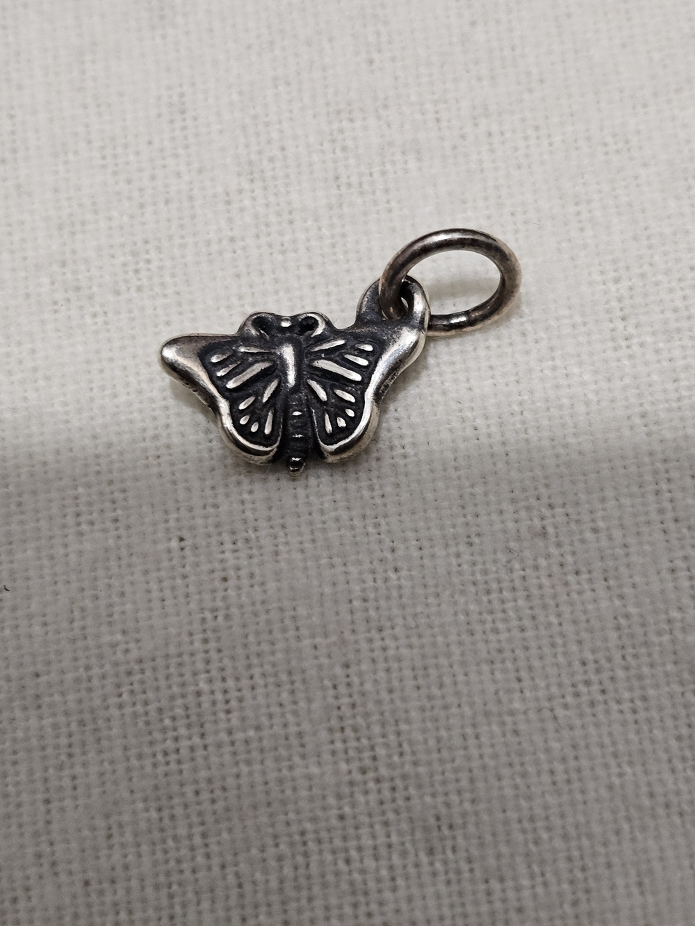 James Avery Butterfly Charm Retired Sterling Silver